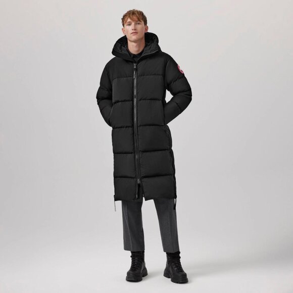 CANADA GOOSE - CANADA GOOSE HERRE LANG DUN PARKA M LAWRENCE LONG PUFFER