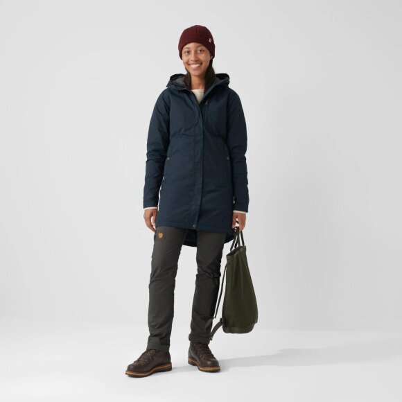 FJALLRAVEN - FJALLRAVEN DAME PARKA W KIRUNA PADDED PARKA 