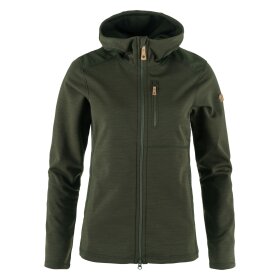 FJALLRAVEN - FJALLRAVEN DAME FLEECE JAKKE W KEB FLEECE HOODIE