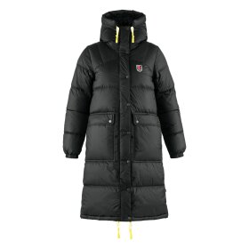 FJALLRAVEN - FJALLRAVEN DAME DUNJAKKE W EXPEDITION LONG DOWN PARKA BLACK