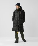 FJALLRAVEN - FJALLRAVEN DAME DUNJAKKE W EXPEDITION LONG DOWN PARKA BLACK