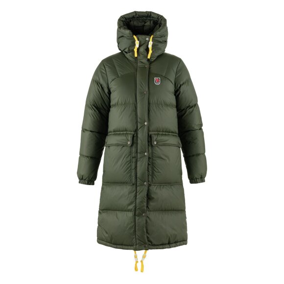 FJALLRAVEN - FJALLRAVEN DAME DUNJAKKE W EXPEDITION LONG DOWN PARKA FOREST