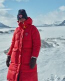 FJALLRAVEN - FJALLRAVEN DAME DUNJAKKE W EXPEDITION LONG DOWN PARKA TRUE RED