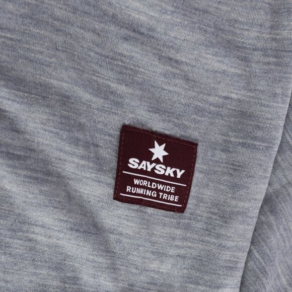 SAYSKY - SAYSKY HERRE LANGÆRMET LØBE T-SHIRT M MERINO BASE 165 LS