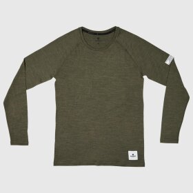 SAYSKY - SAYSKY HERRE LANGÆRMET LØBE T-SHIRT M MERINO BASE 165 LS