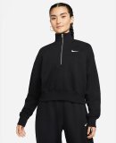 NIKE - NIKE DAME SWEATSHIRT W NSW PHNX FLC QZ CROP