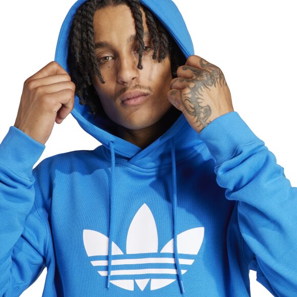 ADIDAS  - ADIDAS HERRE HÆTTETRØJE M TREFOIL HOODY 