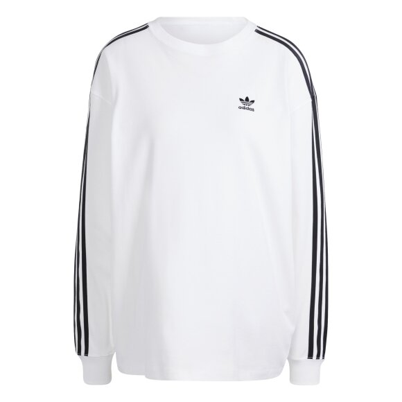 ADIDAS  - ADIDAS DAME T-SHIRT W 3 STRIPES LONG SLEEVE TEE