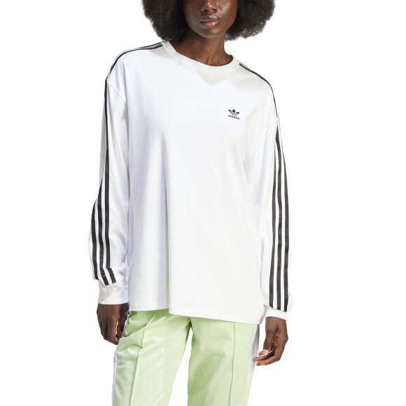 ADIDAS  - ADIDAS DAME T-SHIRT W 3 STRIPES LONG SLEEVE TEE