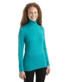 ICEBREAKER  - ICEBREAKER DAME HALF-ZIP TOP W 200 OASIS LS HALF ZIP