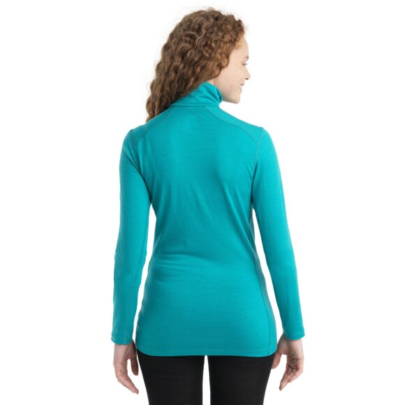 ICEBREAKER  - ICEBREAKER DAME HALF-ZIP TOP W 200 OASIS LS HALF ZIP