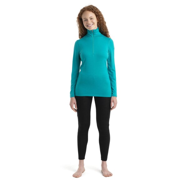 ICEBREAKER  - ICEBREAKER DAME HALF-ZIP TOP W 200 OASIS LS HALF ZIP