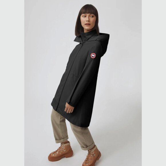 CANADA GOOSE - CANADA GOOSE DAME VINDJAKKE L BELCARRA JKT 