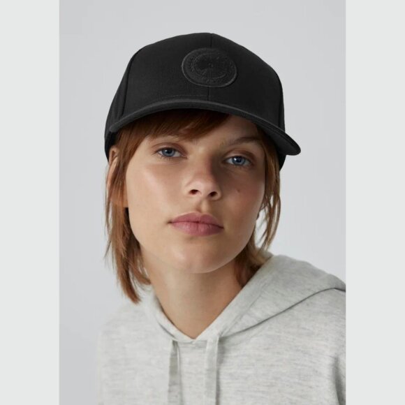 CANADA GOOSE - CANADA GOOSE TONAL CAP BLACK 