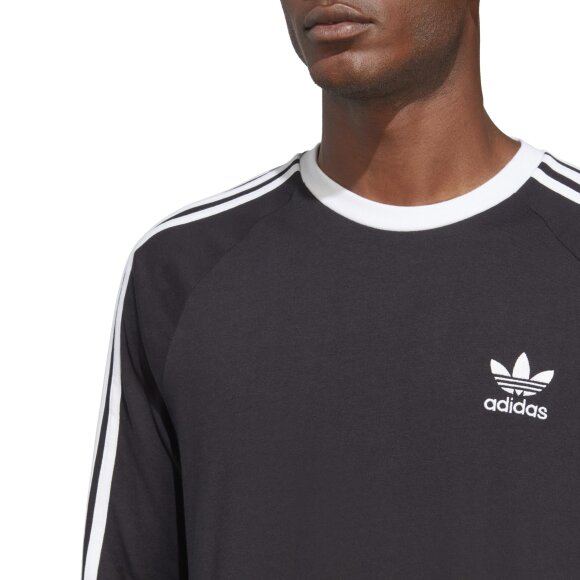 ADIDAS  - ADIDAS HERRE T-SHIRT M 3-STRIPES LS TEE