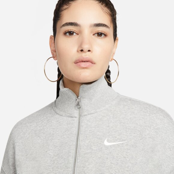 NIKE - NIKE DAME SWEATSHIRT W NSW PHNX FLC QZ CROP