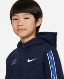 NIKE - NIKE FULL-ZIP HOODIE TIL BØRN B NSW REPEAT SW PK FZ HOODIE