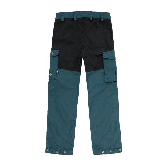 FJALLRAVEN - FJALLRAVEN BØRNE VANDREBUKSER KIDS VIDDA TROUSERS BLÅ