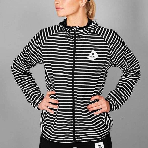 SAYSKY - SAYSKY DAME LØBE JAKKE W STRIPE PACE JACKET 