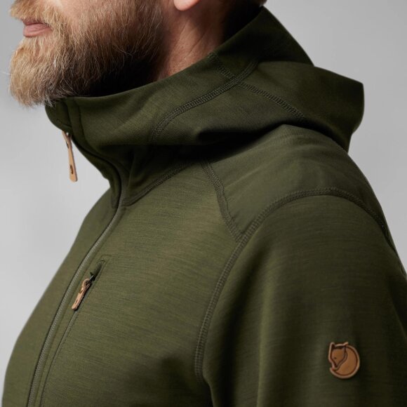 FJALLRAVEN - M KEB FLEECE HOODIE