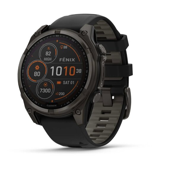 GARMIN  - FENIX 8 SOLAR SAPPHIRE