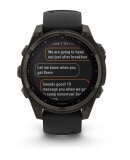 GARMIN  - FENIX 8 SOLAR SAPPHIRE