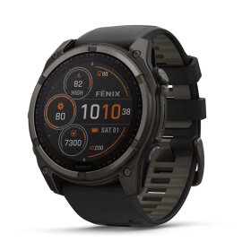 GARMIN  - FENIX 8 SOLAR SAPPHIRE