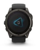 GARMIN  - FENIX 8 SOLAR SAPPHIRE