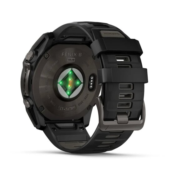 GARMIN  - FENIX 8 SOLAR SAPPHIRE