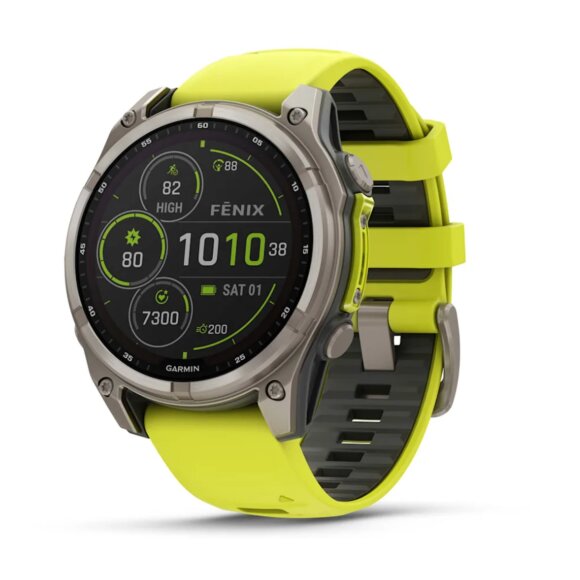 GARMIN  - FENIX 8 SOLAR SAPPHIRE