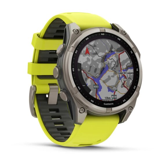 GARMIN  - FENIX 8 SOLAR SAPPHIRE