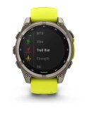 GARMIN  - FENIX 8 SOLAR SAPPHIRE