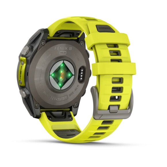 GARMIN  - FENIX 8 SOLAR SAPPHIRE