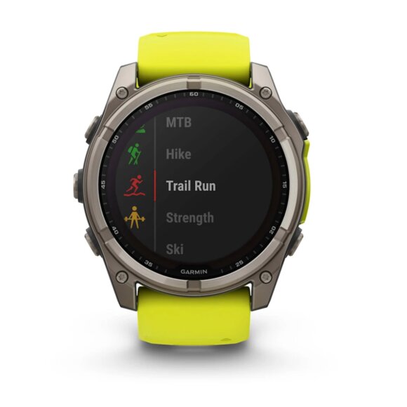 GARMIN  - FENIX 8 SOLAR SAPPHIRE