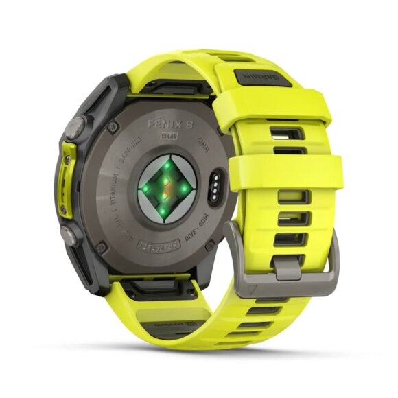 GARMIN  - FENIX 8 SOLAR SAPPHIRE