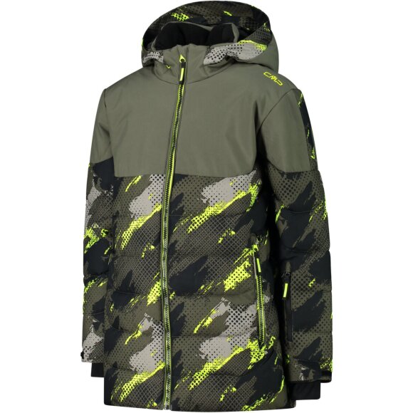 CMP - KIDS LONG JACKET FIX HOOD