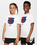 NIKE - Y FC BARCA NIKE CREST TEE